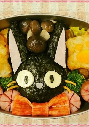 魔女の宅急便★ジジ★キャラ弁-レシピのメイン写真