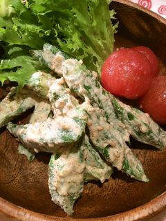 マヨ入り☆超簡単❗️オクラの胡麻和え-レシピのメイン写真