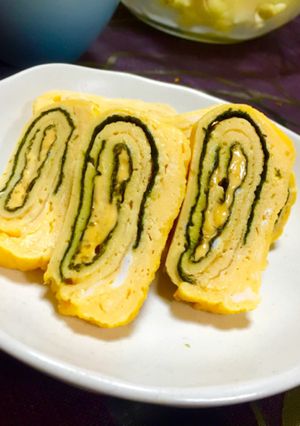 妻のお気に入り☆海苔チーズ卵-レシピのメイン写真