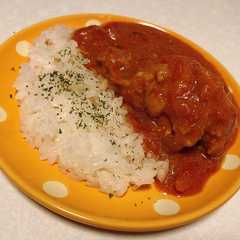 รูปของ 圧力鍋、ルーで簡単☆チキンバターカレー