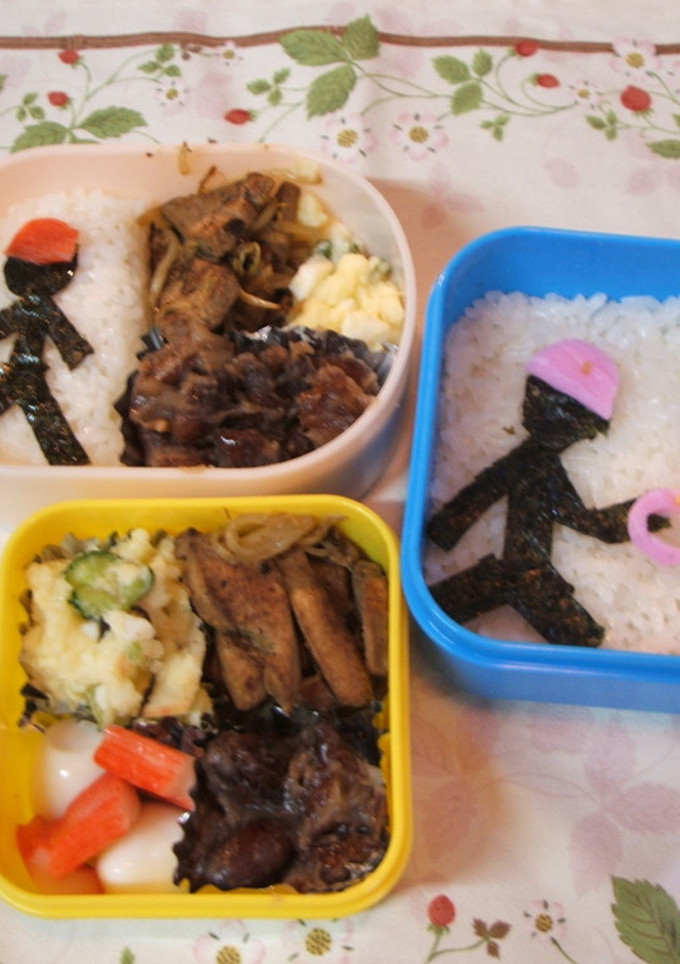 幼稚園のキャラ弁（運動会）-レシピのメイン写真