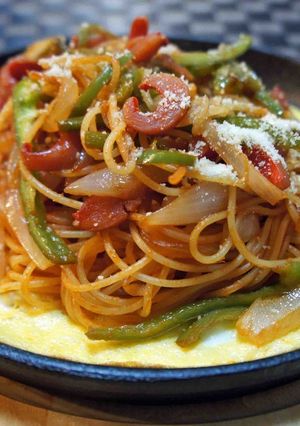鉄板ナポリタン-レシピのメイン写真