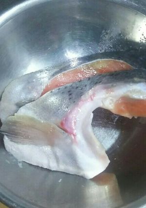 鮭の一番美味しいところで和らぎます。-レシピのメイン写真