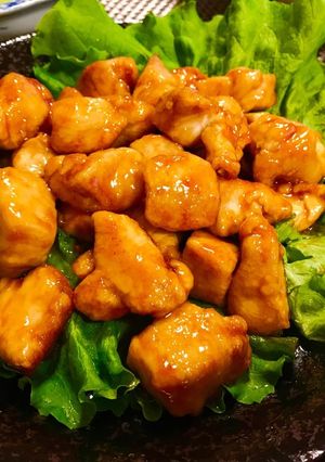 鶏胸肉の揚げないヤンニョムチキン風-レシピのメイン写真