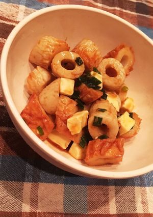 簡単一品★ちくわのわさび醤油和え-レシピのメイン写真