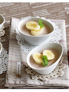 バナナのレアチーズプリン-レシピのメイン写真