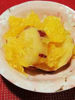 簡単☆さつまいもとはっさくの甘煮-レシピのメイン写真