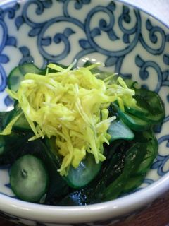 菊花の酢の物-レシピのメイン写真