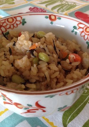 海香る芽ひじきの炊き込みご飯-レシピのメイン写真