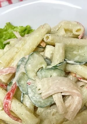 つけあわせにグー★簡単マカロニサラダ-レシピのメイン写真