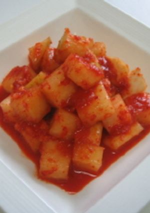 韓国・カットゥギ☆（日本語：カクテキ）-レシピのメイン写真