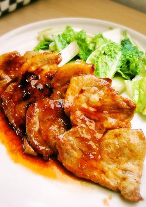 旨くて辛い☆簡単豚肉焼き-レシピのメイン写真