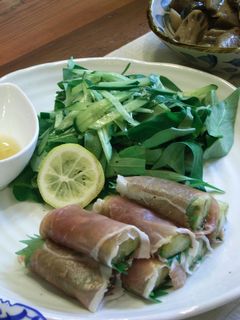 茄子の生ハム巻き-レシピのメイン写真