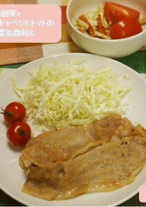 豚ロースのみそ漬け焼き定食-レシピのメイン写真