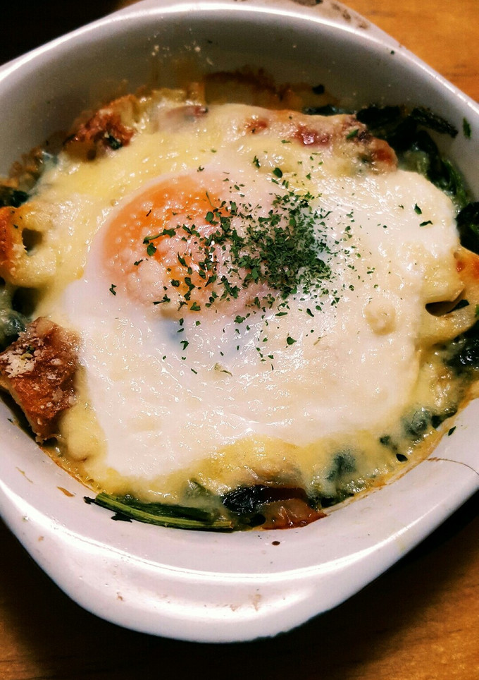 ほうれん草とちくわの卵とじ-レシピのメイン写真