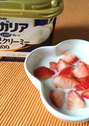 ヨーグルトアート-レシピのメイン写真