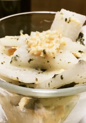 大根と鮭フレークのパリパリサラダ-レシピのメイン写真