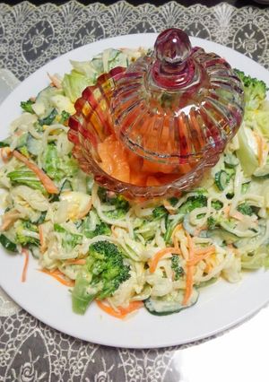 しんなりなのにシャキ！野菜サラダ-レシピのメイン写真
