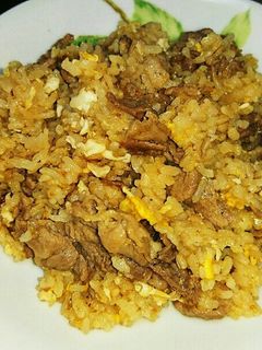 豚玉焼き飯(̂•͈Ꙫ•͈)̂ブヒッ-レシピのメイン写真
