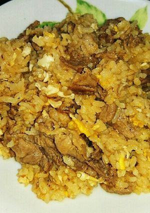 豚玉焼き飯(̂•͈Ꙫ•͈)̂ﾌﾞﾋｯ-レシピのメイン写真
