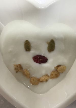 ヨーグルトdeお絵かき-レシピのメイン写真