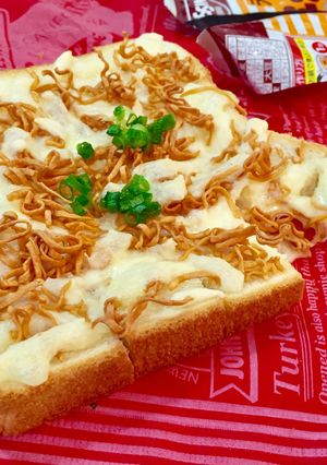 トースト！チキンラーメン-レシピのメイン写真
