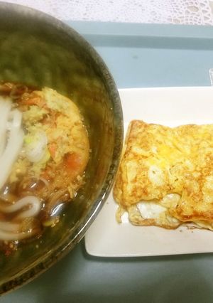 貝柱入りの厚焼き卵-レシピのメイン写真