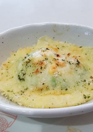 簡単！アボカドのコーンポタージュ焼き！-レシピのメイン写真