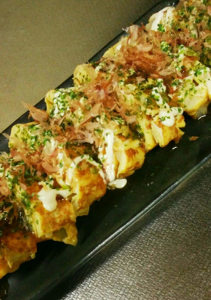 たっぷりキャベツの卵焼き~お好み焼き風~-レシピのメイン写真