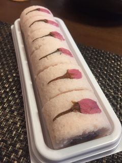 桜のかるかんロール-レシピのメイン写真