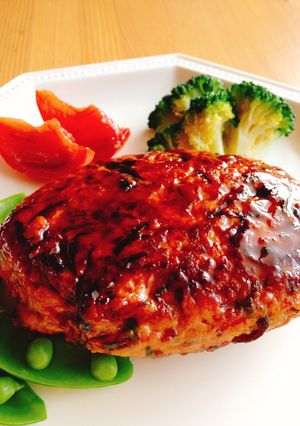 超簡単☆塩昆布で鶏バーグ-レシピのメイン写真