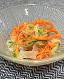 ごま油するめキムチの中華くらげ
