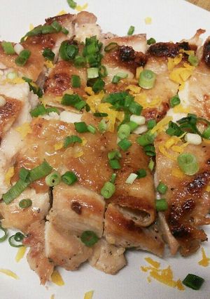 ゆず香るチキンステーキ-レシピのメイン写真