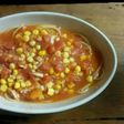 貴○の森風 ツナトマトスパゲティ