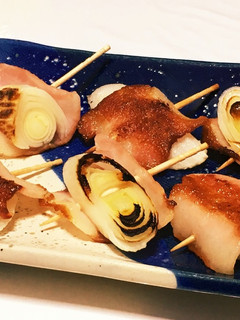 簡単おつまみに♪ 白ネギとベーコン焼き✨-レシピのメイン写真