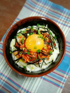 山芋ユッケ丼*-レシピのメイン写真
