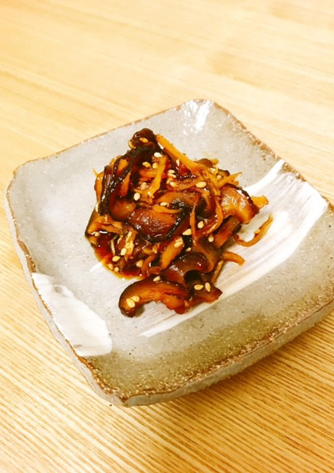 ご飯のお供☆生姜としいたけの佃煮-レシピのメイン写真