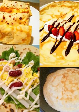 私のクレープ生地-レシピのメイン写真