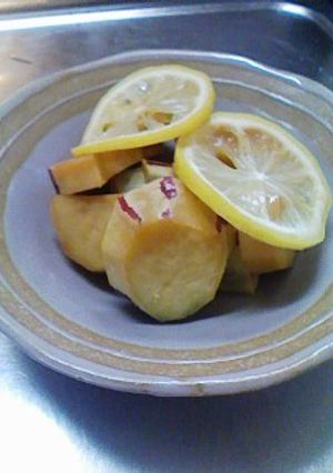 さつまいものレモン煮☆黒砂糖で・・・-レシピのメイン写真