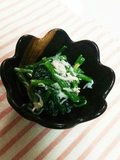 ほうれん草のしらす和え-レシピのメイン写真
