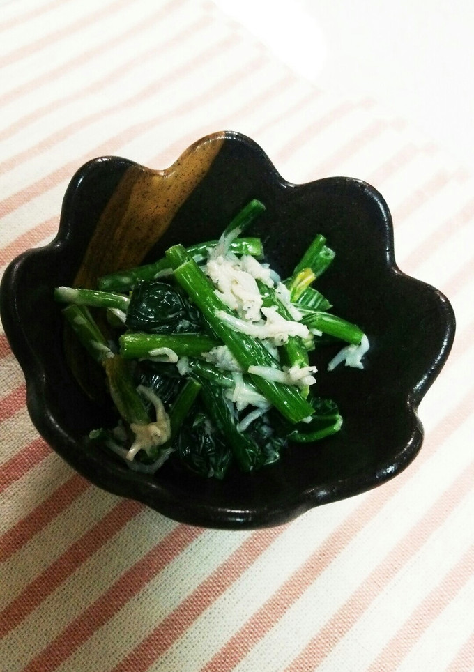 ほうれん草のしらす和え-レシピのメイン写真