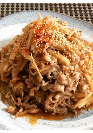 自家製キムチの素で豚キムチ炒め-レシピのメイン写真