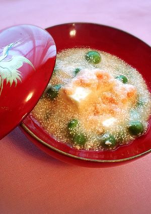 豆腐のたらこ餡かけ汁-レシピのメイン写真