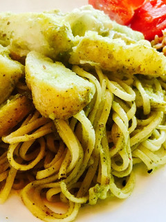 スパゲティジェノベーゼ田舎風-レシピのメイン写真