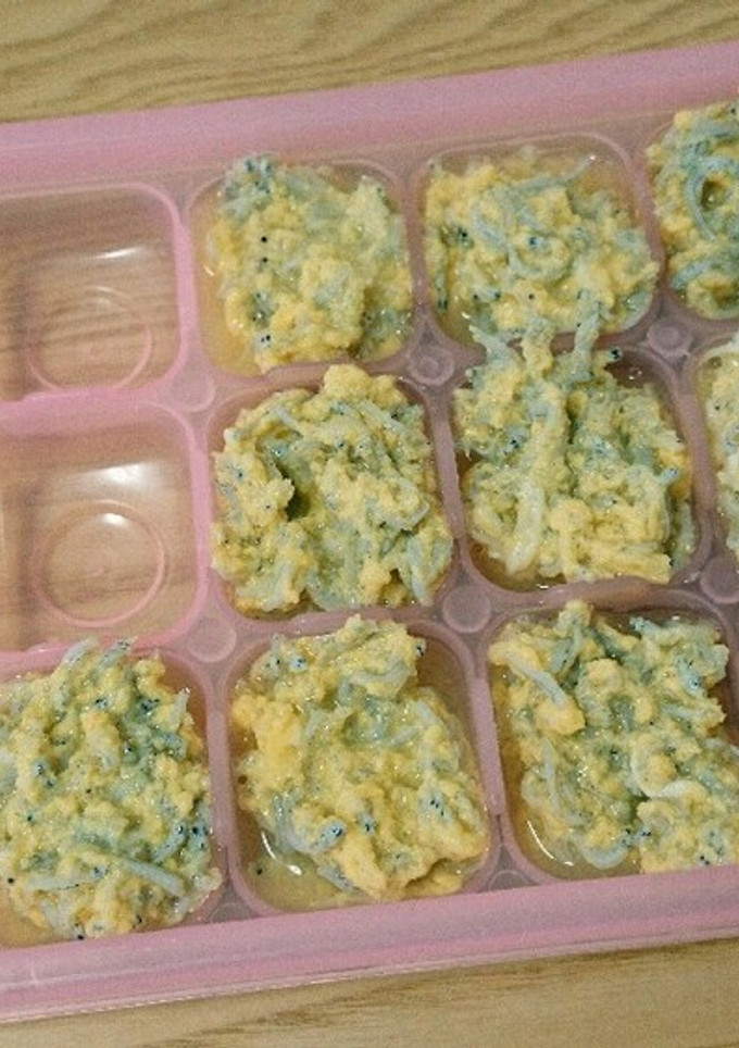 離乳食後期 しらすの卵とじ-レシピのメイン写真
