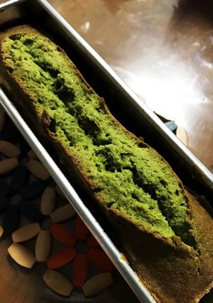 ぷっくり感動✿しっとり抹茶パウンドケーキ-レシピのメイン写真