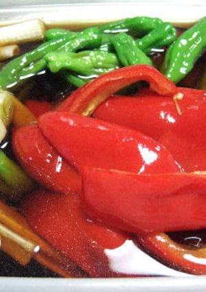 ナンでも揚げ野菜のめんつゆ漬け-レシピのメイン写真