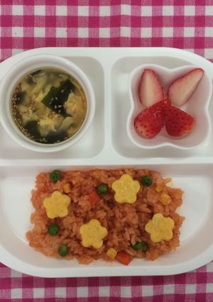 溶き卵とワカメのスープ-レシピのメイン写真