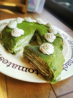 フライパンであっさり 抹茶 ミルクレープ-レシピのメイン写真