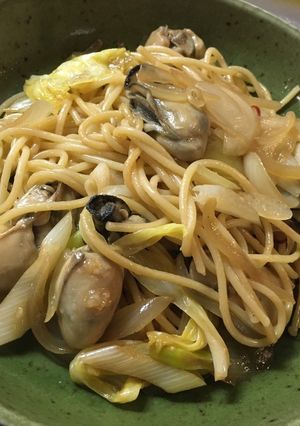 和風牡蠣パスタ-レシピのメイン写真